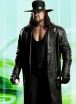 THE UNDERTAKER LEATHER LONG COAT