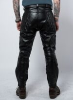 VINTAGE SPORTS RIDER LEATHER PANTS - Image 2