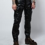VINTAGE SPORTS RIDER LEATHER PANTS