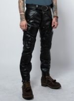 VINTAGE SPORTS RIDER LEATHER PANTS