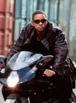 Will Smith I Robot Leather Trench Coat - Image 2