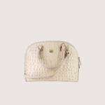 White Noir Croc Leather Handbag - Image 2