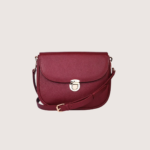 Maroon Ember Leather Handbag - Image 2