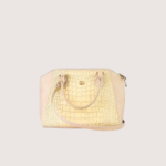 Mystique White Leather Handbag - Image 2