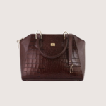 Mystique Chocolate Leather Handbag - Image 2
