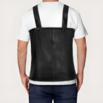 Tupac Suspender Leather Vest - Image 2