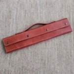 Leather Case Kitchen Knife Roll - Image 2