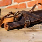 Custom Knife Leather Roll