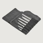 Rustic Leather Knife Roll - Image 2