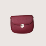 Maroon Ember Leather Handbag - Image 3