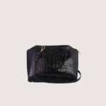 Mystique Black Leather Handbag - Image 3