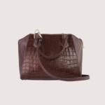 Mystique Chocolate Leather Handbag - Image 3