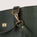 Green Scarlet Grace Leather Bag - Image 4