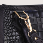 Mystique Black Leather Handbag - Image 4