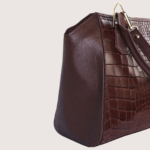Mystique Chocolate Leather Handbag - Image 4