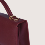 Maroon Ruby Classic Handbag - Image 4