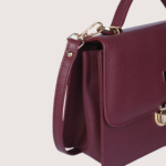 Maroon Ruby Classic Handbag - Image 5