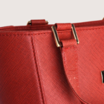 Red Scarlet Grace Leather Bag - Image 5