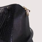 Mystique Black Leather Handbag - Image 5