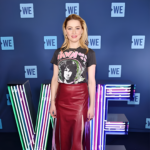 Amber Heard Leather Skirt - Image 2