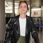 Emma Watson Leather Jacket - Image 3