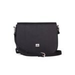 Black Ember Leather Handbag