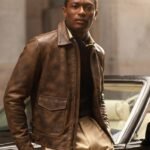 Men’s Vintage Brown Lambskin Leather Jacket - Image 3