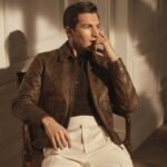 Men’s Vintage Brown Lambskin Leather Jacket